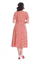 Load image into Gallery viewer, Cherry Amore Gingham Dress
