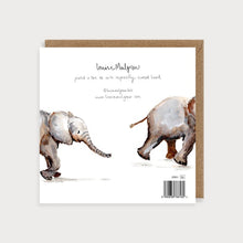 Load image into Gallery viewer, Animal Blanks Elephants Card
