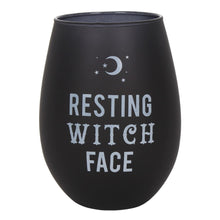 Load image into Gallery viewer, Resting Witch Face Stemless Glass

