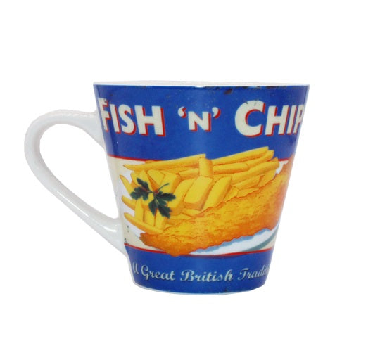 Retro Fish 'n' Chips Mug