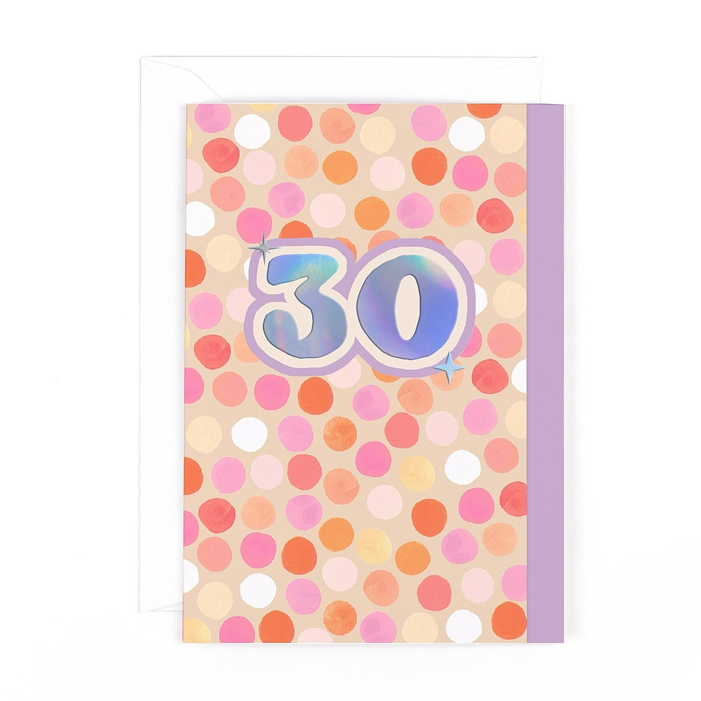 Funky Town Age 30 Card