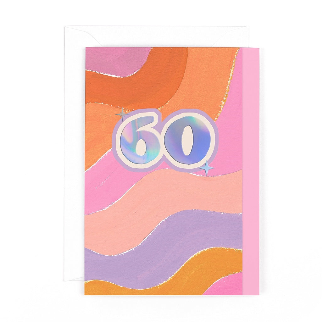 Funky Town Age 60 Card