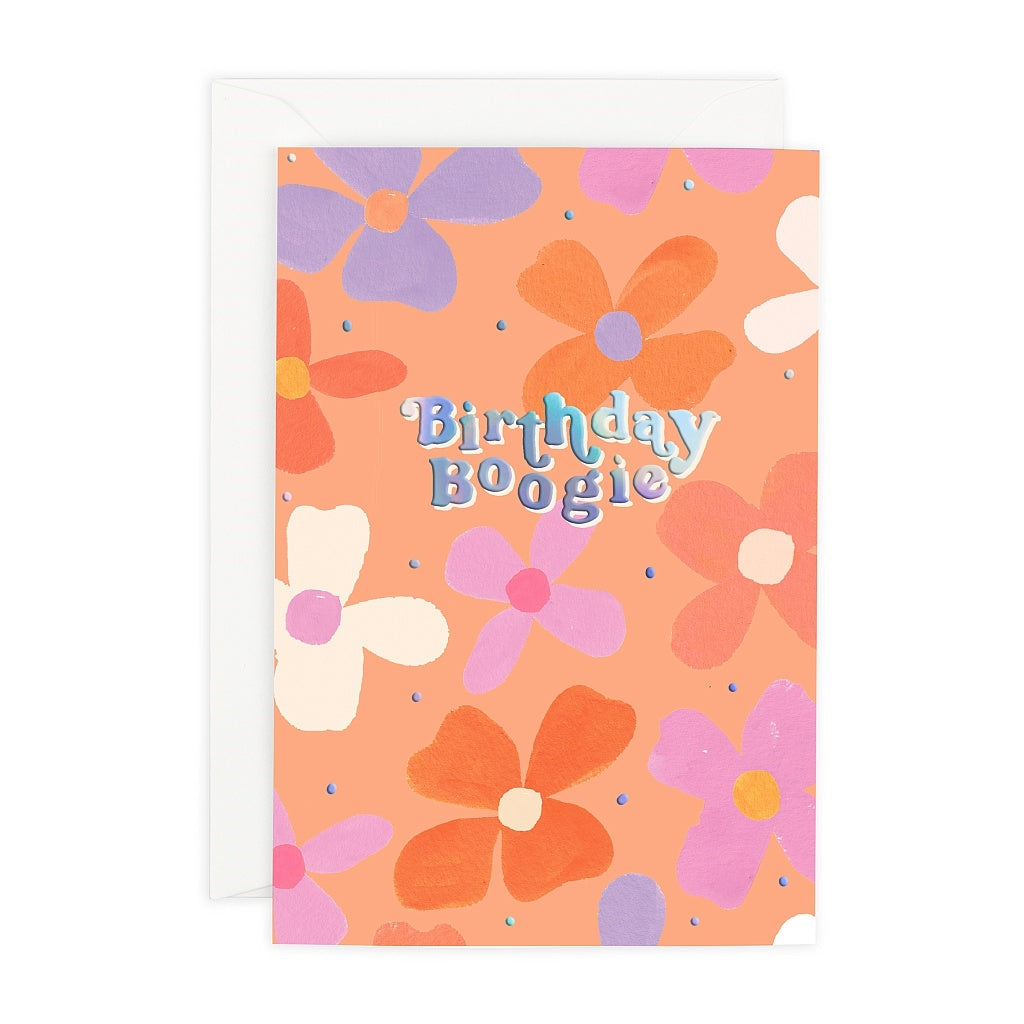 Funky Town Birthday Boogie Card