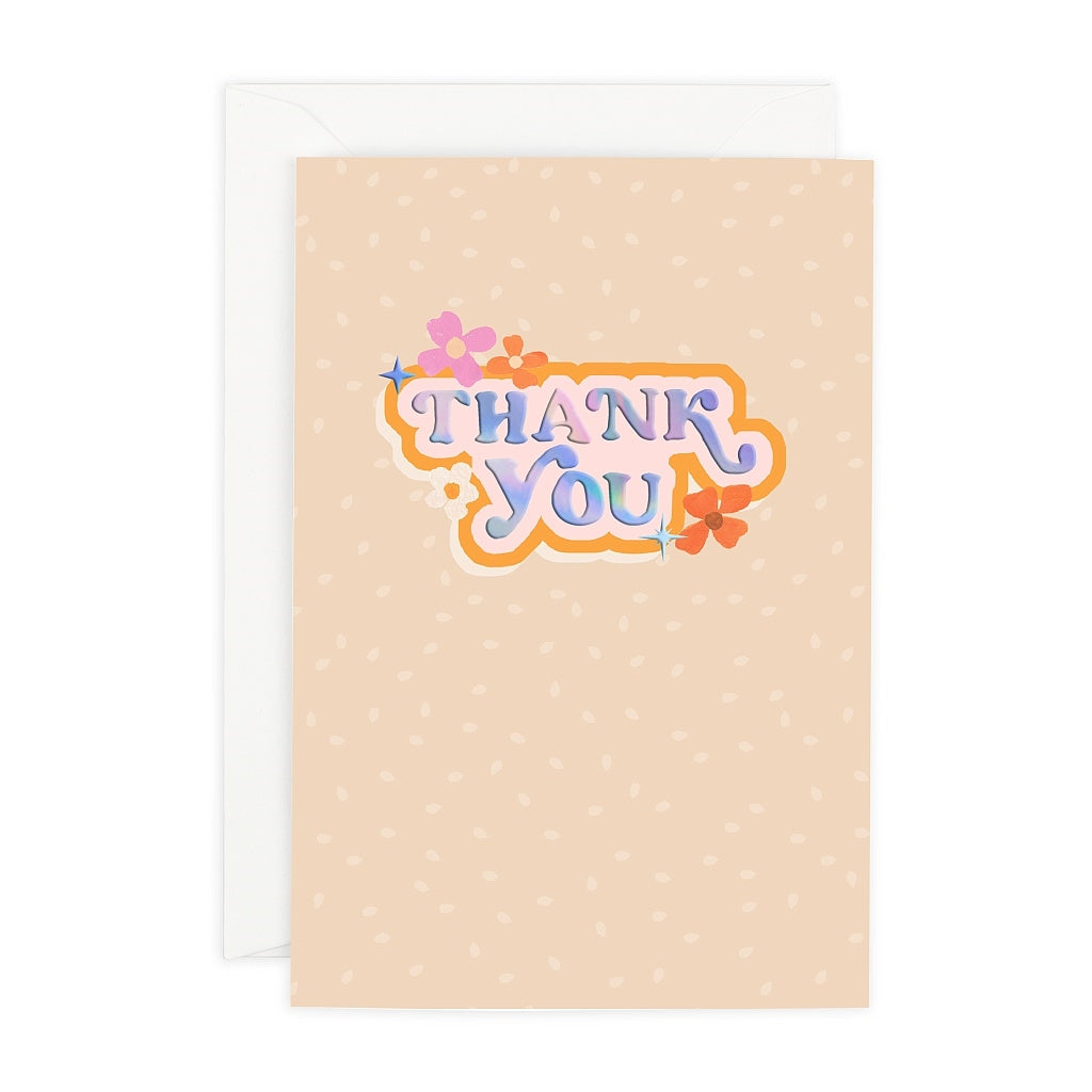 Funky Town Thank You Card