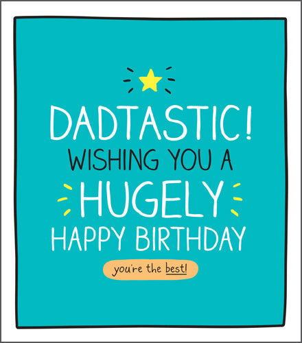 Happy Jackson Dadtastic Birthday Card