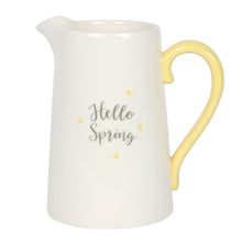 Load image into Gallery viewer, Hello Spring Flower Jug