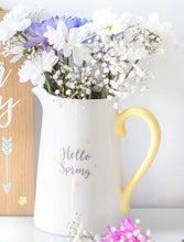 Load image into Gallery viewer, Hello Spring Flower Jug