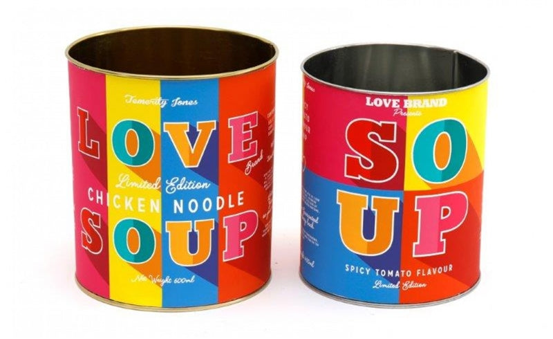Love Soup Storage Tins