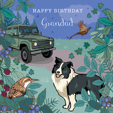Love & Best Wishes Grandad Birthday Card