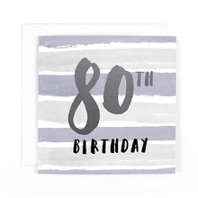 Load image into Gallery viewer, Luxe 80 Birthday Card
