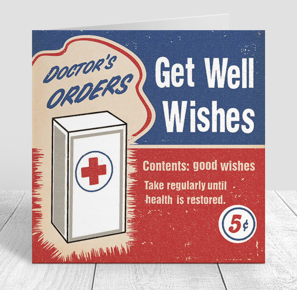 Match Get Well Wishes Card