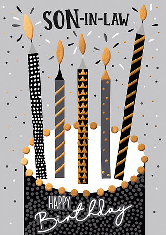 Male Birthday Cards - Special Happy SMRBirthday Card For Blue And Gold Foil Birthday Gift For - View #13