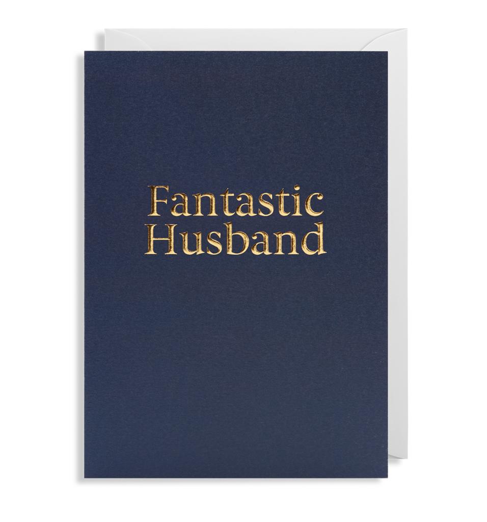 Postco Fantastic Husband Card