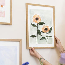 Load image into Gallery viewer, Posy Sunflowers Floral A4 Print Unframed