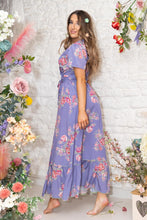 Load image into Gallery viewer, Patchouli Fair Rosie Wrap Dress Lilac
