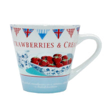Load image into Gallery viewer, Retro Strawberries &amp; Cream Mug
