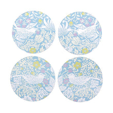 Load image into Gallery viewer, William Morris Strawberry Thief Coaster Set
