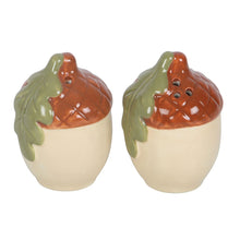 Load image into Gallery viewer, Acorn Salt &amp; Pepper Set
