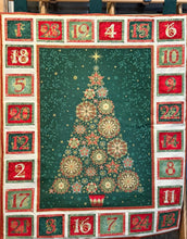 Load image into Gallery viewer, Fabric Advent Calendar Christmas Tree
