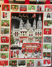 Load image into Gallery viewer, Fabric Advent Calendar London Scene
