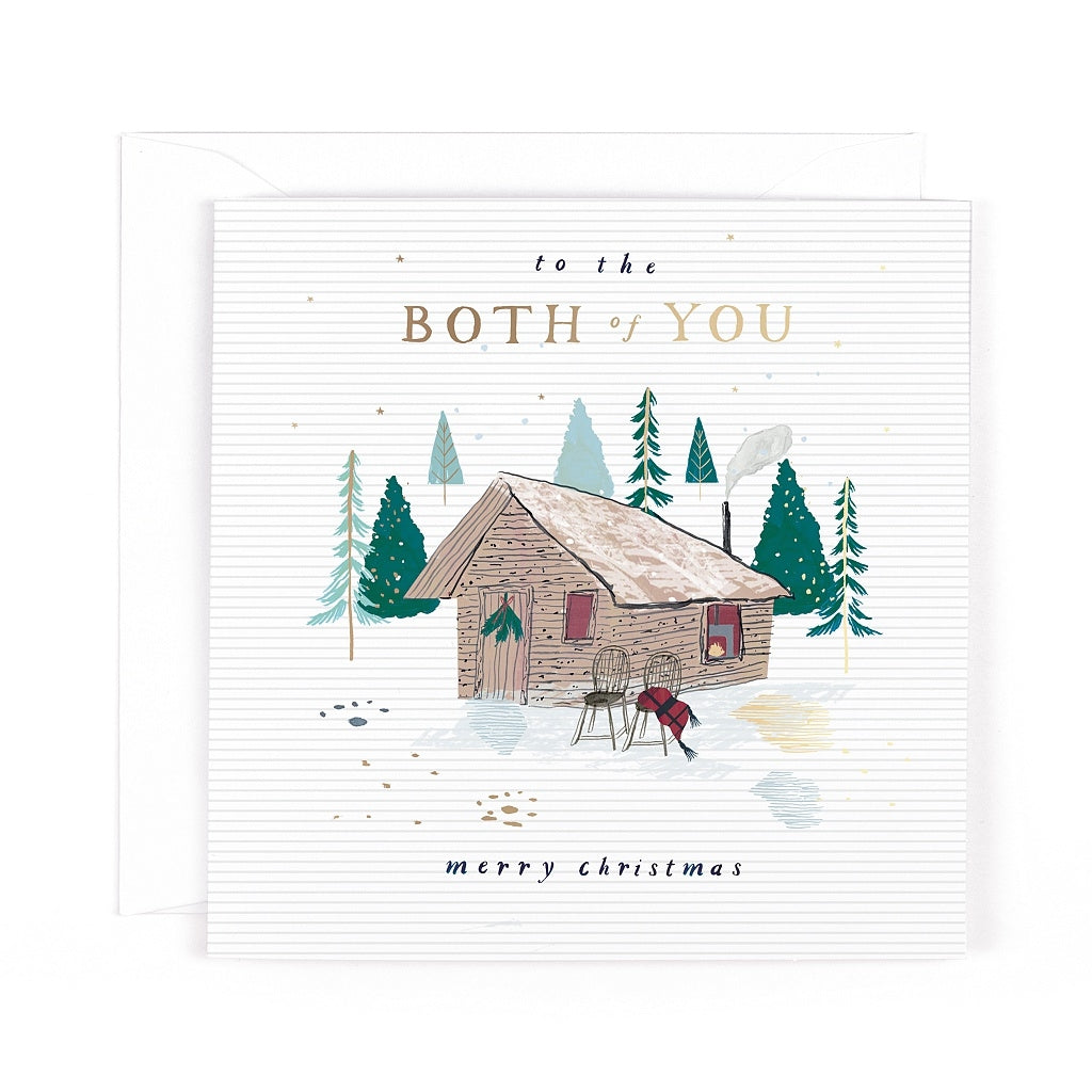 Alpine Christmas Both Of You Card