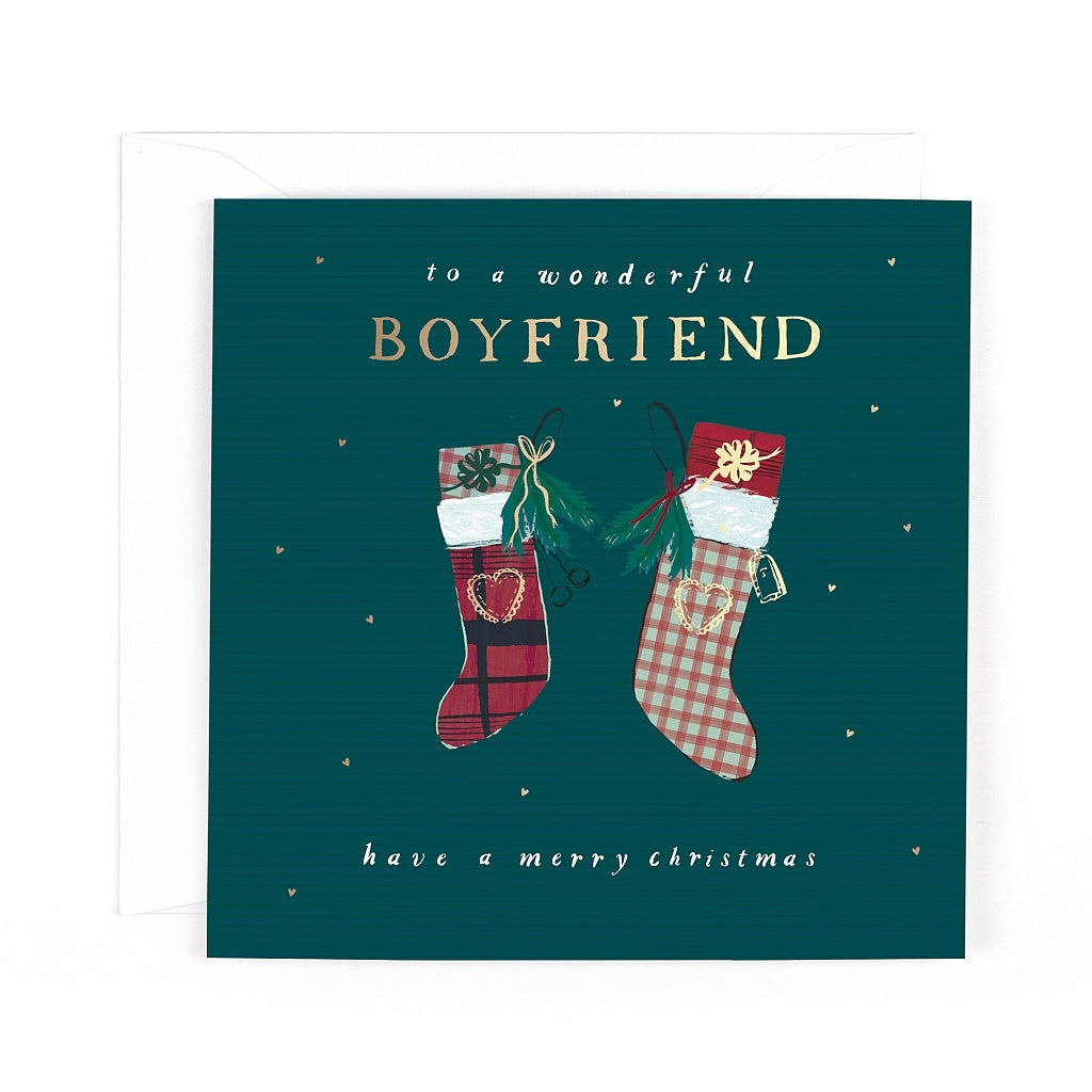 Alpine Christmas Wonderful Boyfriend Card