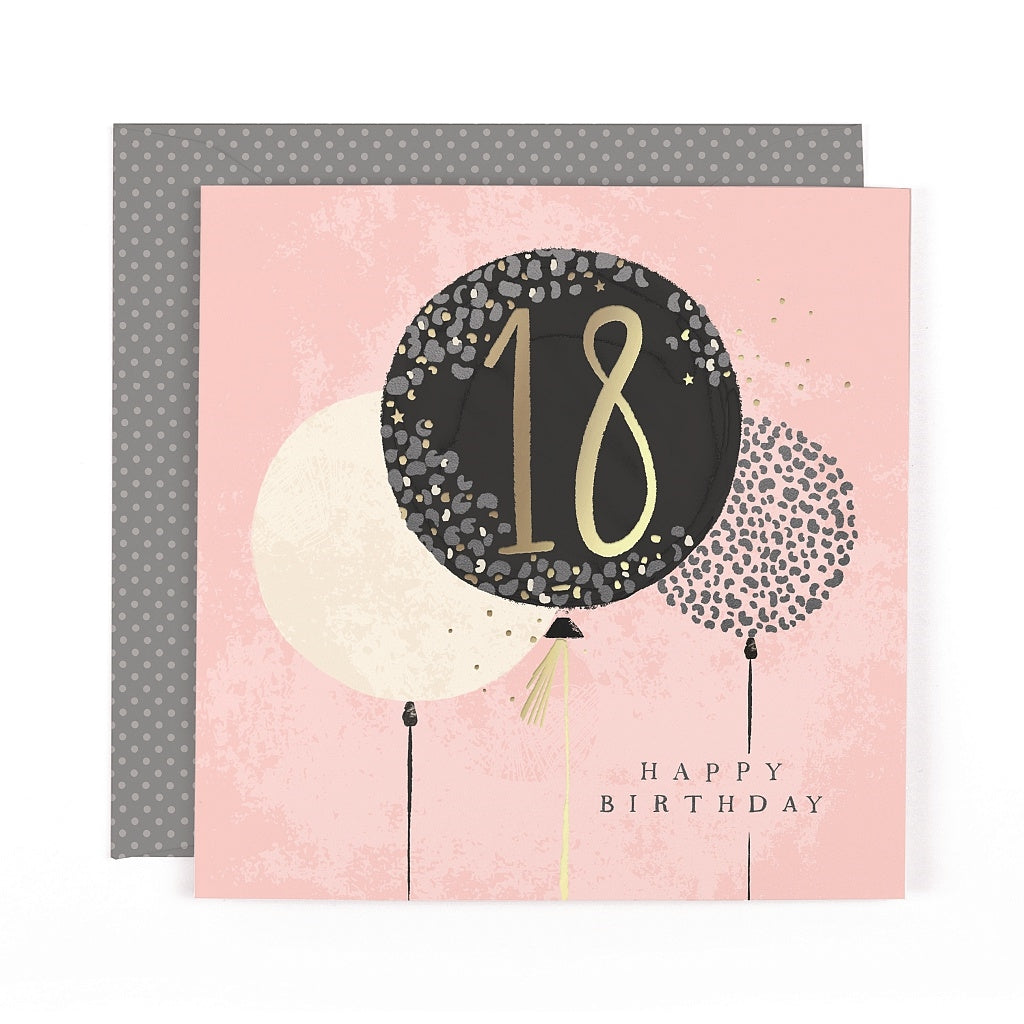 Anise Birthday 18 Card
