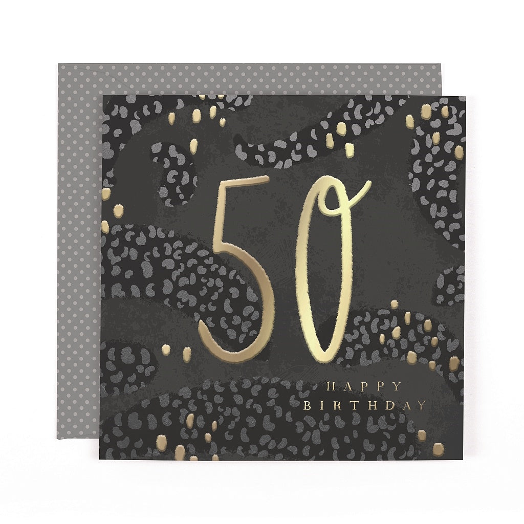 Anise Birthday 50 Card