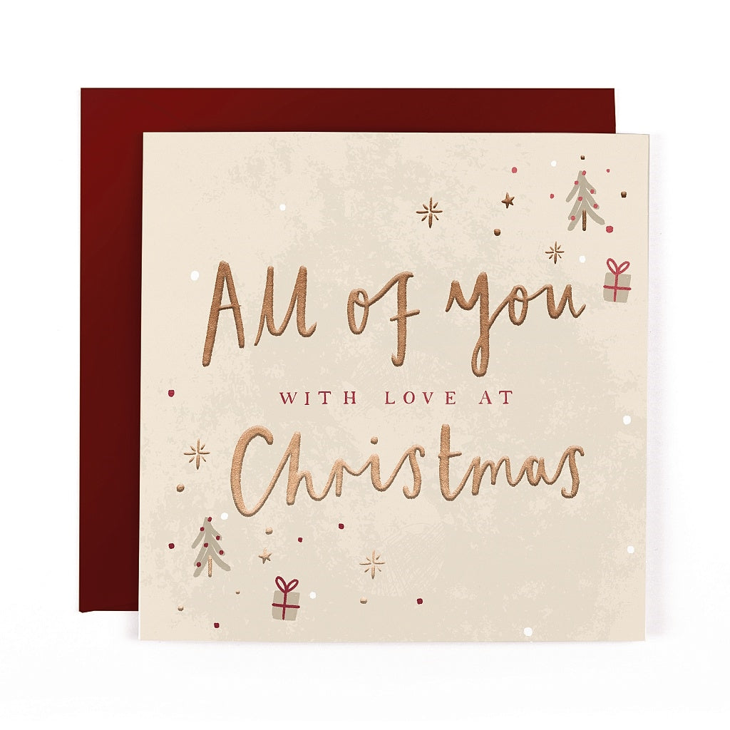 Anise Christmas All Of You Card
