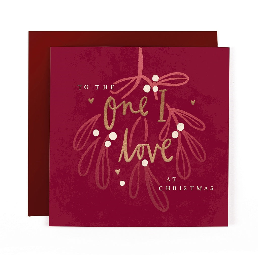 Anise Christmas One I Love Card