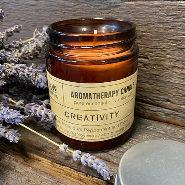 Aromatherapy Soy Candle Creativity