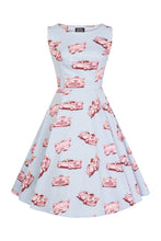 Load image into Gallery viewer, Audrey Car Hop Swing Dress
