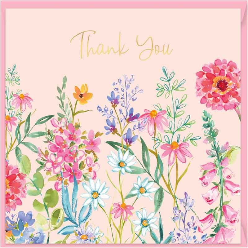 Aurora Thank You Card