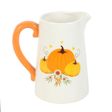 Load image into Gallery viewer, Autumn Pumpkin Flower Jug
