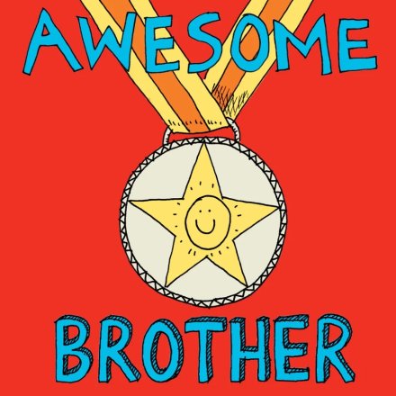 Awesome Brother Card