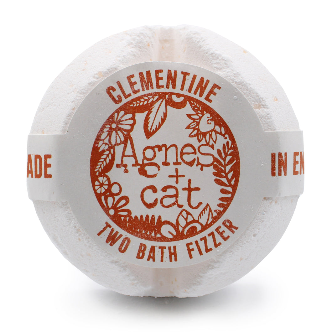 Agnes & Cat Two Bath Fizzer Clementine