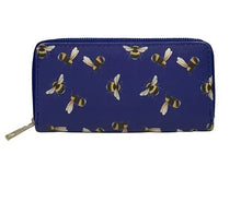 Load image into Gallery viewer, Bee Purse Blue
