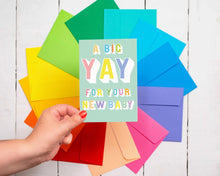 Load image into Gallery viewer, Big Yay New Baby Card
