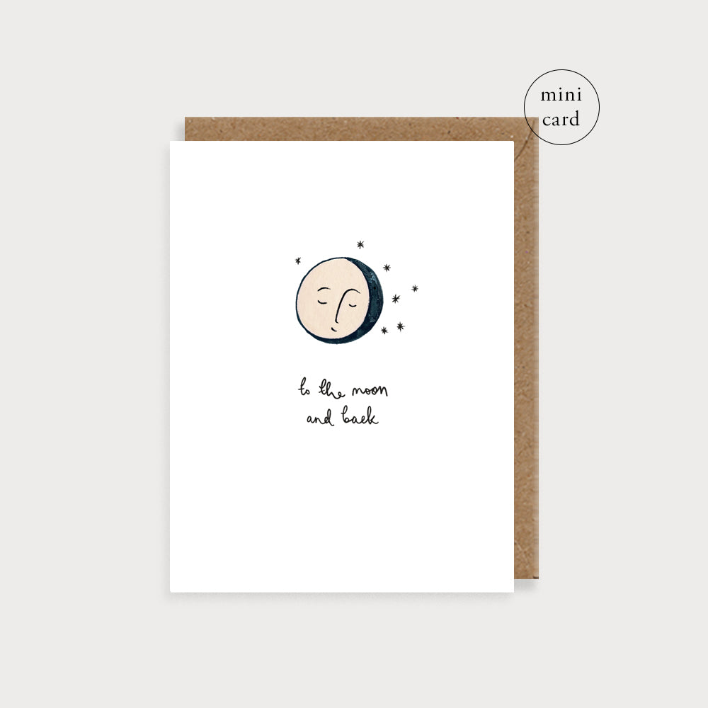Bijou To The Moon & Back Mini Card