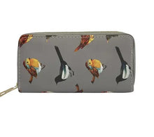 Load image into Gallery viewer, Bird Purse Grey

