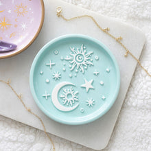 Load image into Gallery viewer, Blue Moon &amp; Sun Trinket Dish
