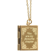 Load image into Gallery viewer, Book Locket Necklace
