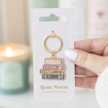 Load image into Gallery viewer, Book Worm Keyring
