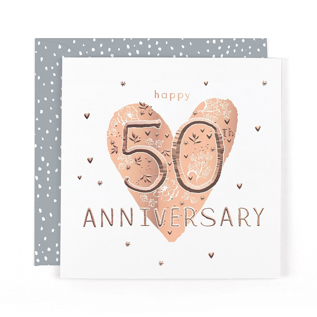 Botanique 50th Anniversary Card
