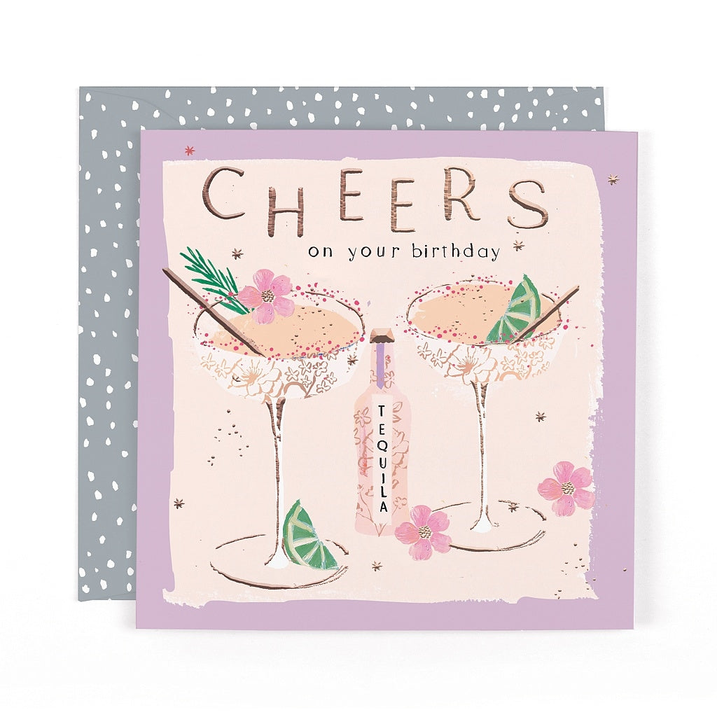 Botanique Cheers Birthday Card