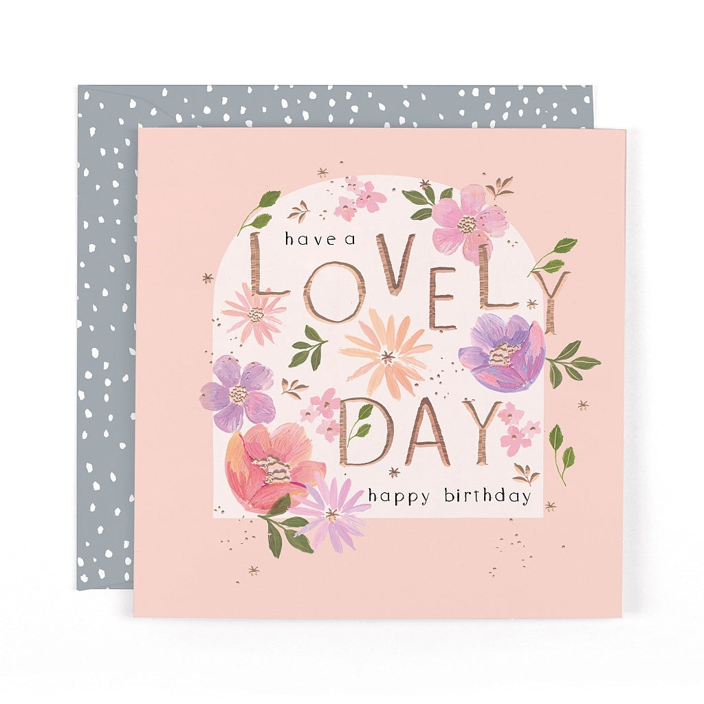 Botanique Lovely Day Birthday Card