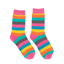 Load image into Gallery viewer, Bamboo Socks Wide Stripes

