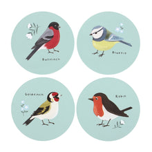 Load image into Gallery viewer, British Birds Coaster Set
