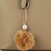 Load image into Gallery viewer, Bucket Pom Pom Bag Light Green
