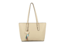 Load image into Gallery viewer, Bucket Charm Bag Beige
